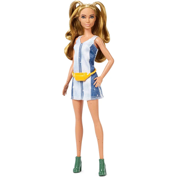 BARBIE FASHIONISTAS 108 RUBIA CON PECAS MATTEL FXL48 1