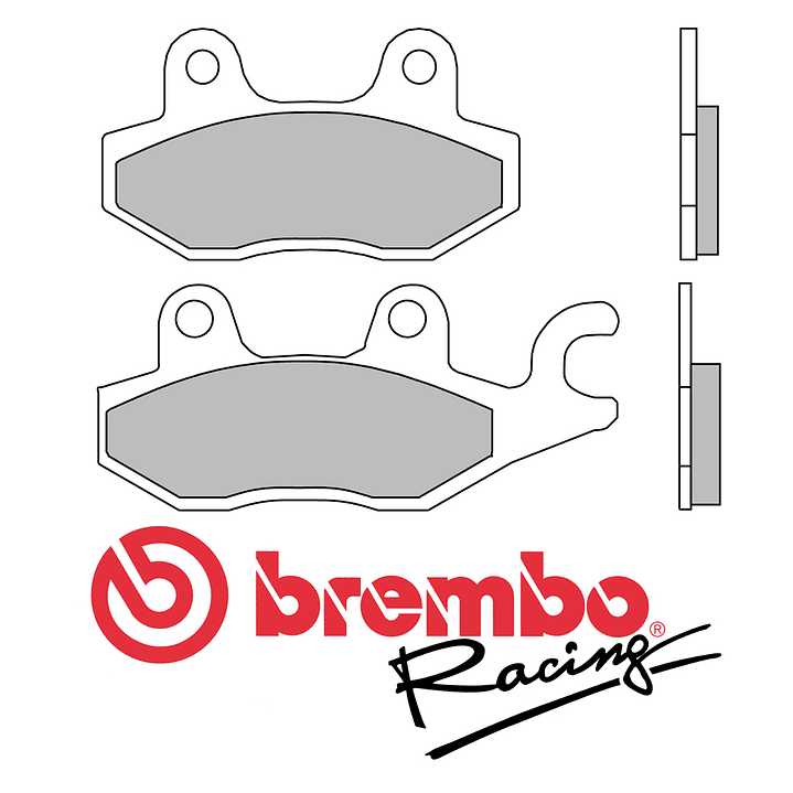 Pastillas de Freno Delanteras Kawasaki Ninja 400, Z400. Brembo Racing 3