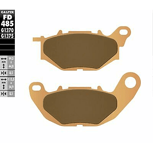 Pastillas de Freno Delanteras Yamaha R3, MT-03. Galfer Sinterizada