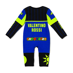 Pijama de bebé VR46 colección Classic 2020. Inspirado en el mono de MotoGP 