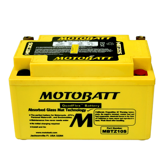 Bateria Motobatt MBTZ10S. AGM. (YTZ10S - YTX7A-BS)