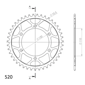 Catalina SuperSprox Yamaha R3, MT-03, R3A. De 43 dientes