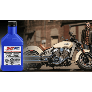 Coolant Amsoil Powersports. Listo para Usar (946 ml).