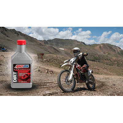 Aceite Amsoil ﻿10w40 Dirt (OffRoad). Full sintético