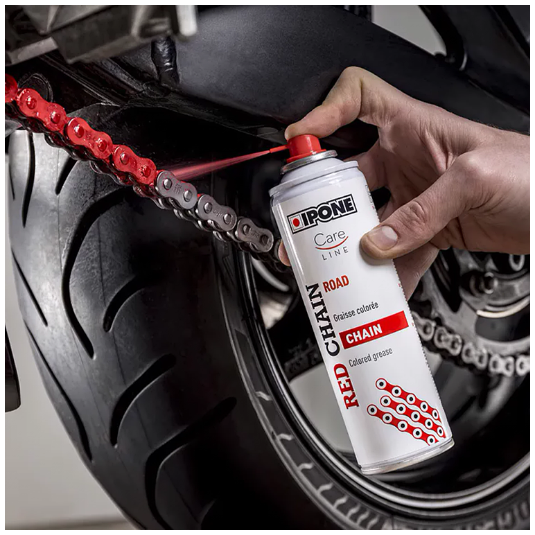 Lubricante de Cadenas Rojo Ipone Red Chain Road - 250 ml 2