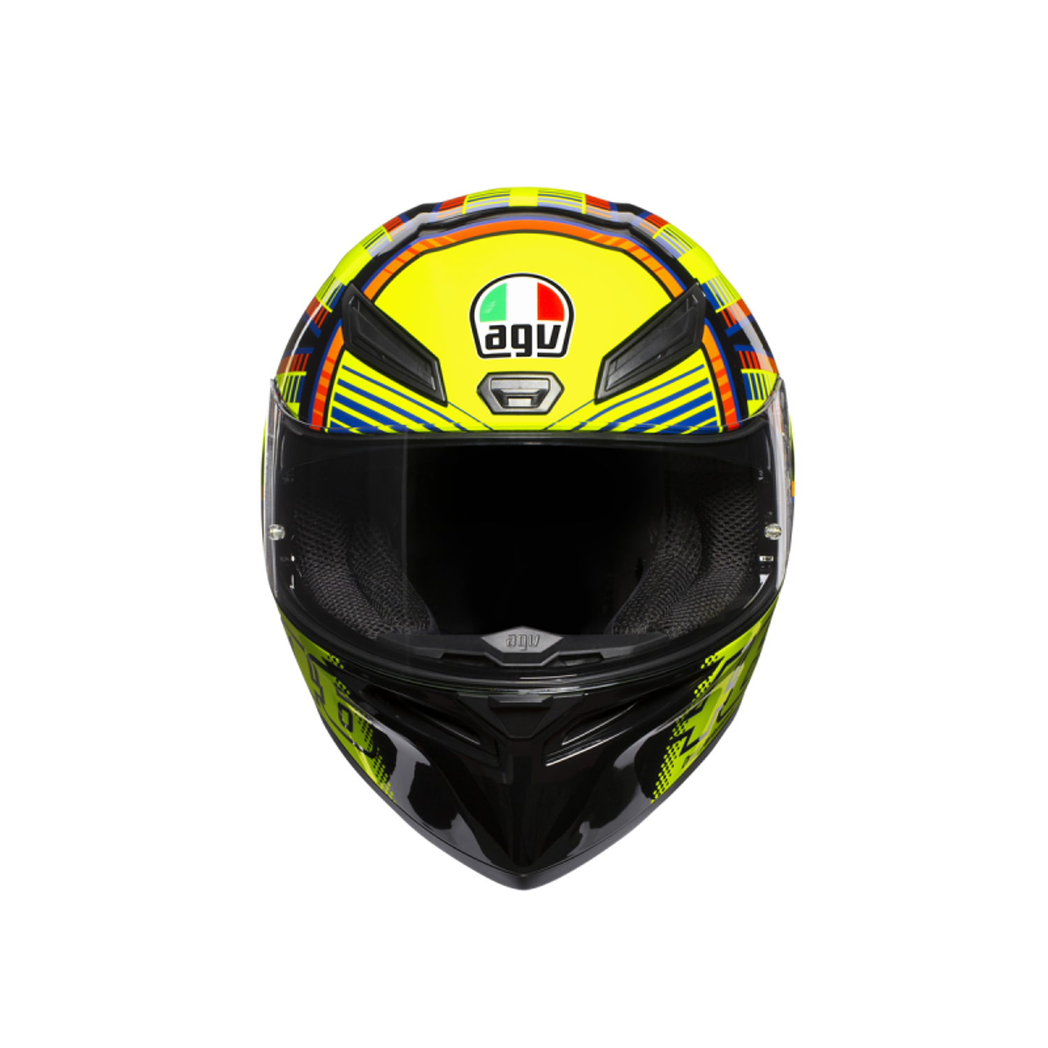 Casco AGV K1 VR Soleluna 2015. QR Norma Chilena 4