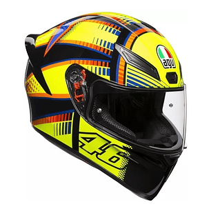 Casco AGV K1 VR Soleluna 2015. QR Norma Chilena