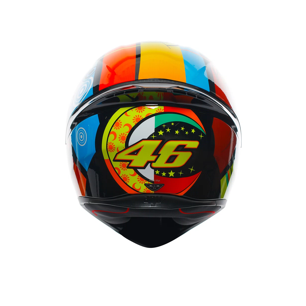 Casco AGV K1 VR Elements. QR Norma Chilena