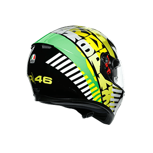Casco AGV K3 SV VR Tribe 46. QR Norma Chilena