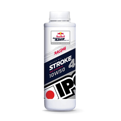Aceite Ipone 10w50 Stroke 4 Racing. 100% sintético