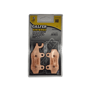 Pastillas de Freno Delanteras Kawasaki Ninja 400, Z400. Galfer Sinterizada