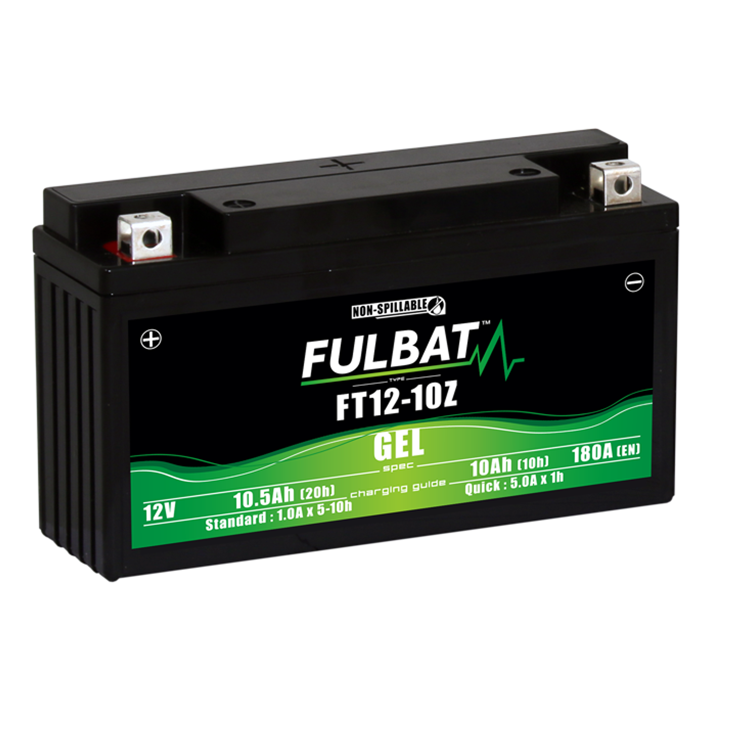 Batería FULBAT Gel para Zontes T310 T1-T2 (FT12-10Z) 2