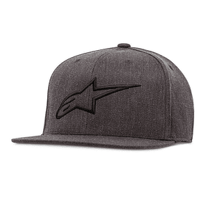 Gorra Alpinestars Ageless Flatbill. Gris-Negro (Jockey)