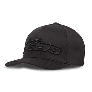 Gorra Alpinestars Blaze Flexfit. Negro Logo Astars (jockey)