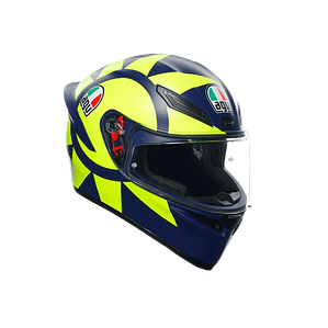 Casco AGV K1 S VR Soleluna 2018. ECE 22.06. (QR Norma Chilena)