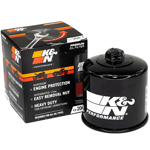 Filtro de Aceite K&N para Yamaha, Honda, Triumph. KN 204-1