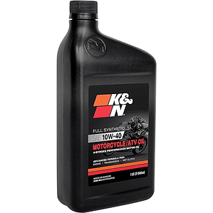 Aceite K&N 10w40 Motorcycle. Full Sintético (946ml)