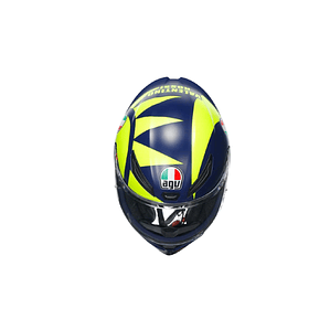 Casco AGV K1 S VR Soleluna 2018. ECE 22.06. (QR Norma Chilena)