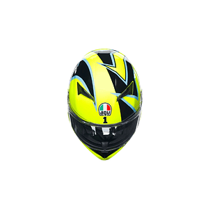 Casco AGV K3 VR WT Phillip Island 2005 (ECE22.06). QR Norma Chilena