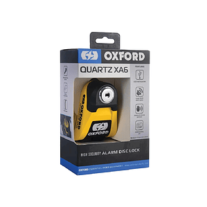Candado de Disco Oxford Con Alarma Quartz XA6