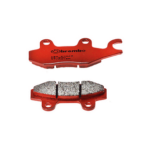 Pastillas de Freno Traseras Triumph Speed Triple 1050. Brembo Sinterizada