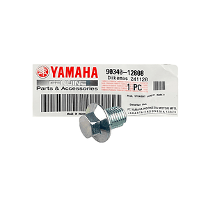 Tapón Drenaje Aceite Yamaha R3, R3A, MT-03, MT-03A, FZ25. Yamaha Genuino