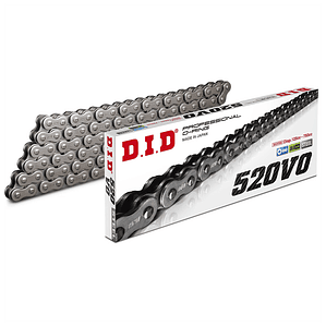 Cadena DID 520 VO. Con O'ring, Japonesa, 120L