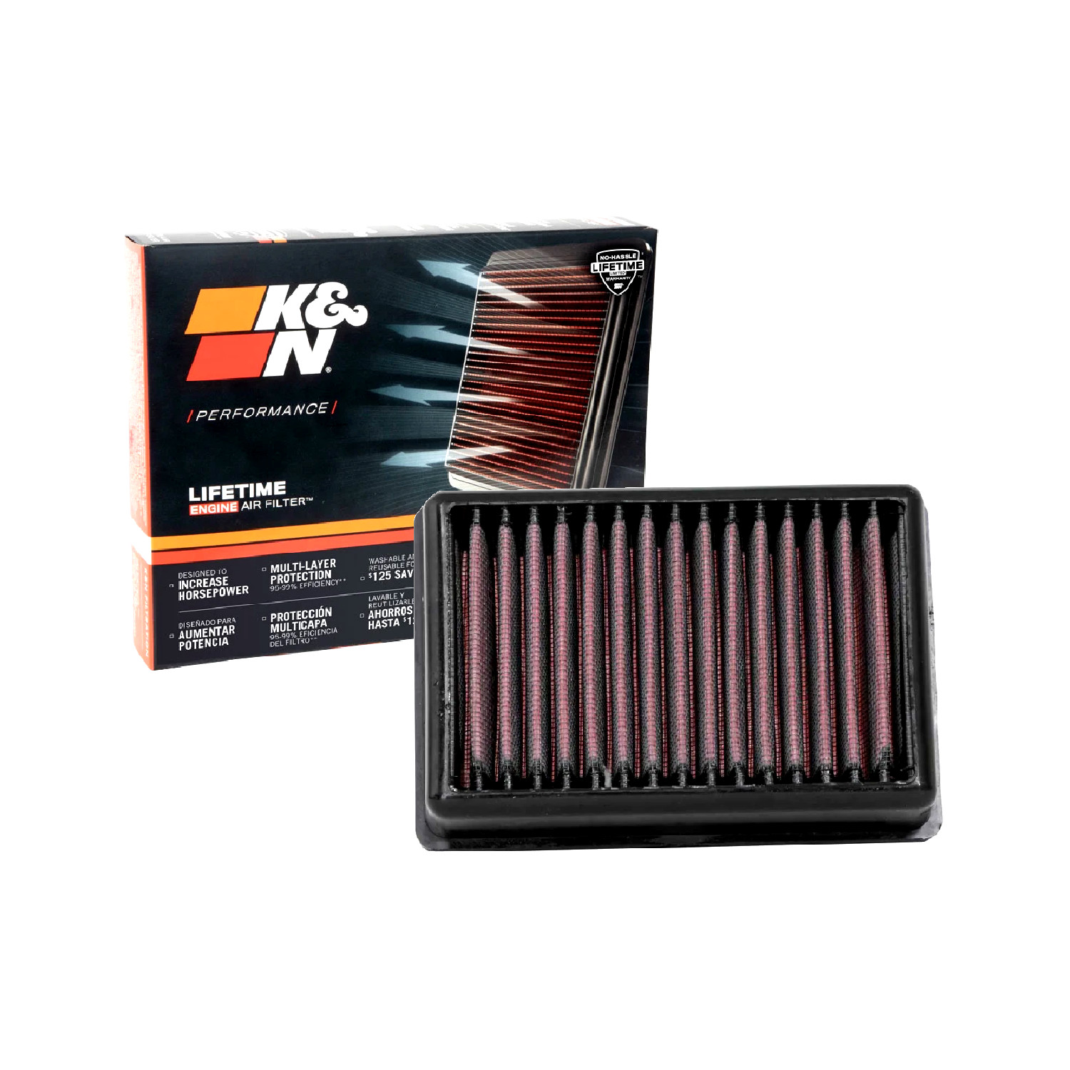 Filtro De Aire K&N Filters (N°. 33-5108) - Comprar En La Tienda Online