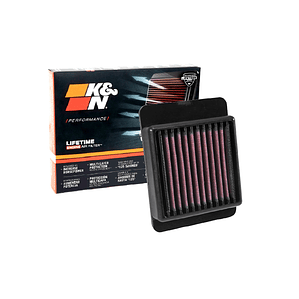 Filtro de Aire K&N de Alto Flujo Yamaha R3, R3A, MT-03. YA-3215