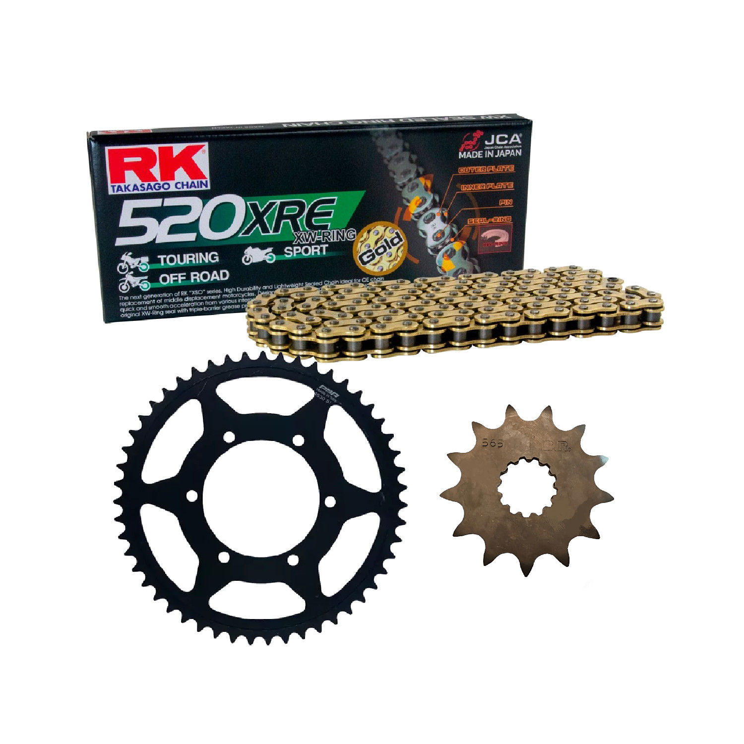 Kit de Transmisión Triumph Trident 660. RK - PBR Italy