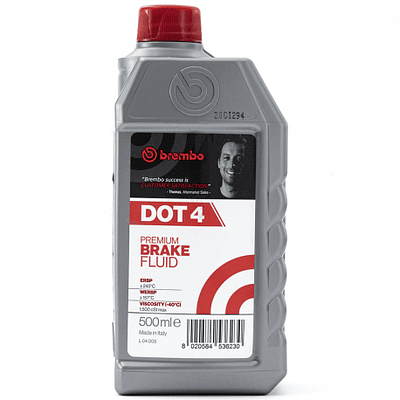 Liquido de Frenos Brembo DOT 4 Premium. 500 ML