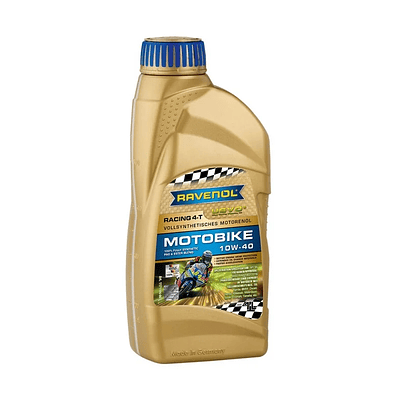 Aceite Ravenol 10w40 Racing 4T Motobike. Full sintético