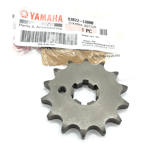 Piñón de Ataque Yamaha R15 V3, V4, V2. 14 dientes. Yamaha Genuino