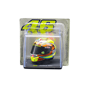 Casco AGV de Colección Valentino Rossi Mugello 2004. Escala 1:5