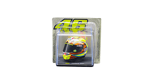 Casco AGV de Colección Valentino Rossi Mugello 2004. Escala 1:5