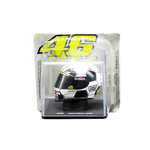 Casco AGV de Colección Valentino Rossi Montmelo 2008. Escala 1:5