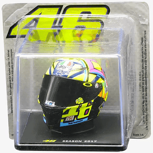 Casco AGV de Colección Valentino Rossi Season 2017.  Escala 1:5