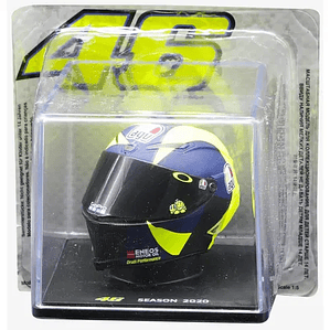 Casco AGV de Colección Valentino Rossi Season 2020. Escala 1:5