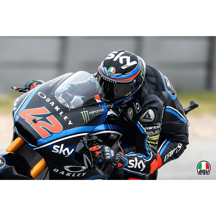 Casco AGV K1 S VR46 Sky Racing Team (2023). 6