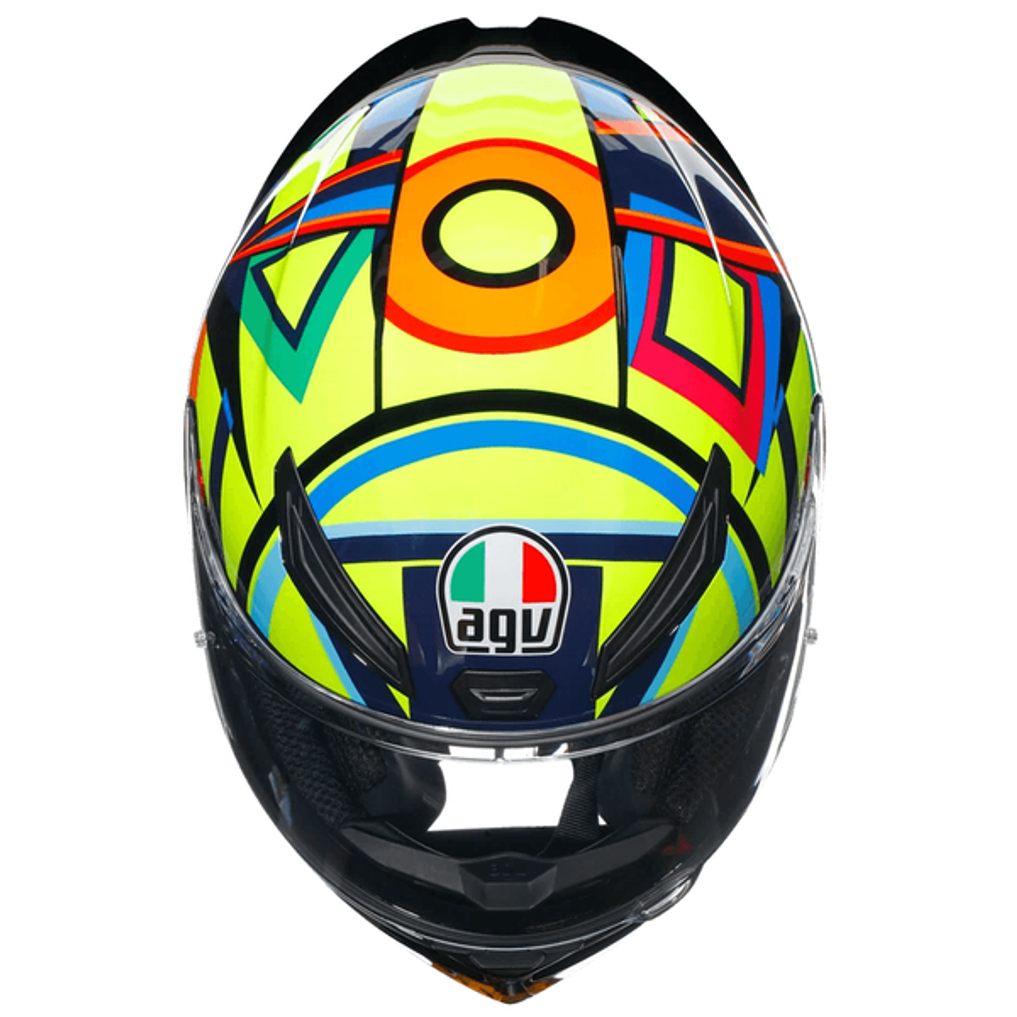 Casco AGV K1 S (2023) VR Soleluna 2017. QR Norma Chilena 3