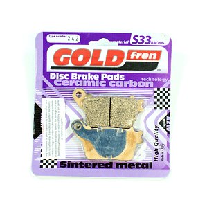 Pastillas de Freno Traseras Suzuki GSXR-750, GSXR 1000. Goldfren