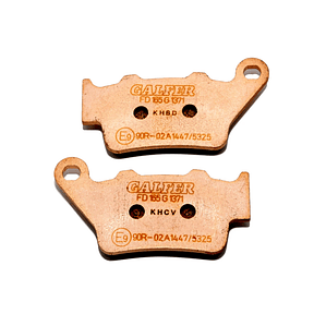 Pastillas de Freno Traseras Triumph Street Triple 765, Tiger 900 Rally Pro. Galfer Sinterizada
