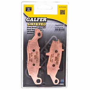 Juego Pastillas de Freno Delanteras Kawasaki Versys 650, ER-6N (IZQ-DER). Galfer Sinterizada