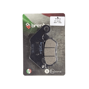 Pastillas de Freno Delanteras Yamaha R3, R3A, MT-03. Brenta Orgánicas