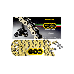 Cadena Regina Urban 520, Reforzadas Sin O'ring, hasta 250cc