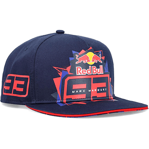 Jockey Marc Marquez Red Bull 2024. Visera Plana (Gorra)