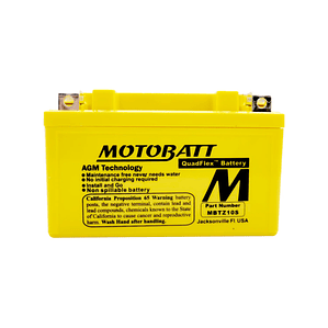 Batería Motobatt MBTZ10S (YTZ10S - YTX7A-BS)