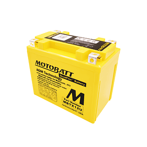 Batería Motobatt MBTX12U. Tecnología AGM (YTX12-BS)