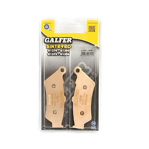 Pastillas de Freno Delanteras BMW F800GS, F700Gs. Galfer Sinterizada