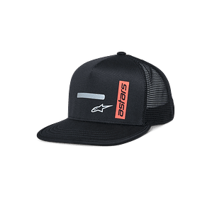 Gorra Alpinestars Alfer Trucker. Negro-Negro. (Jockey)